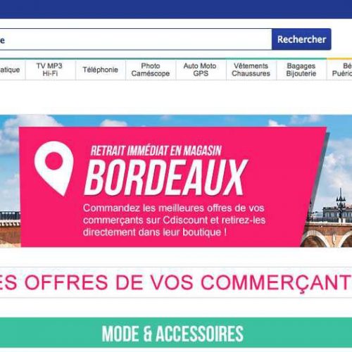 Illustration 1 Ecommerce : Cdiscount tisse sa toile dans le retail