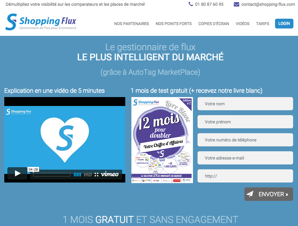 Illustration 1 Zoom sur Shopping Flux pour votre Ecommerce MAJ au 23-04