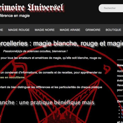 Illustration 1 Le grimoire universel, un cas SEO bien particulier