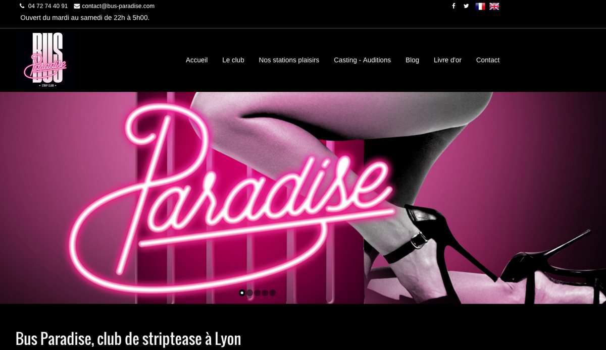 Illustration 1 SEO pour un site un peu particulier : Bus Paradise