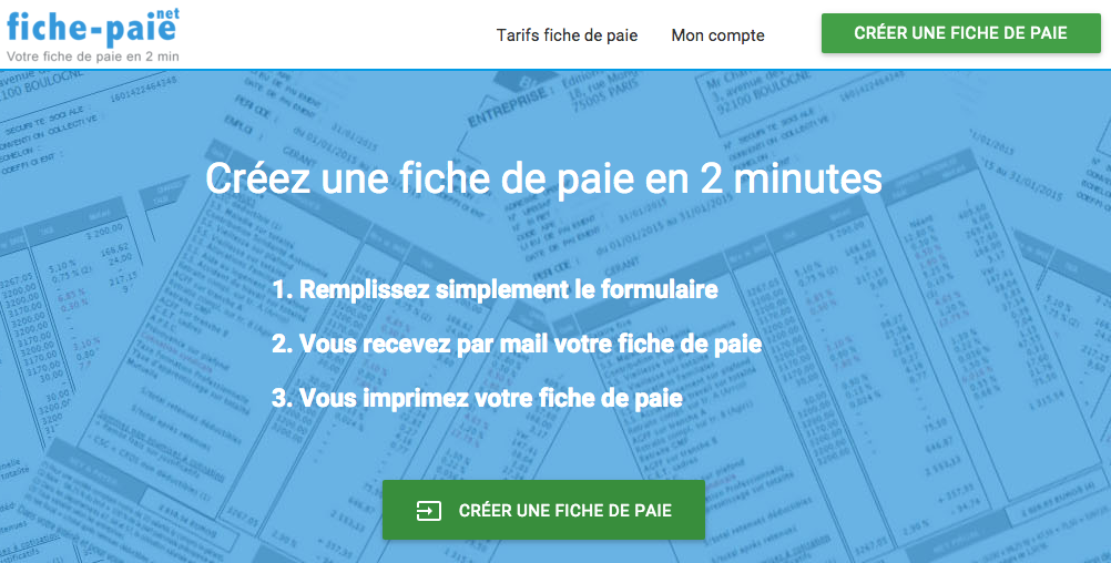 Illustration 1 Nouveau site internet : Fiche-Paie.net le spécialiste de la fiche de paie