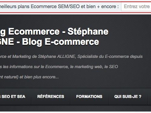 Illustration 1 Module barre newsletter pour un blog Ecommerce ou non d'ailleurs