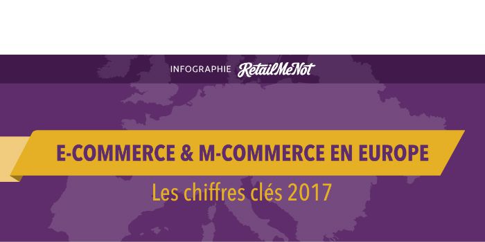 Illustration 1 Les chiffres clés du Ecommerce en 2017 étude de retailmenot