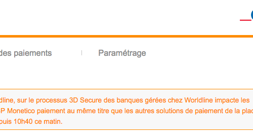 Illustration 1 3D Secure down : AUCUNE communication de la part des banques et AUCUNE nouvelle !