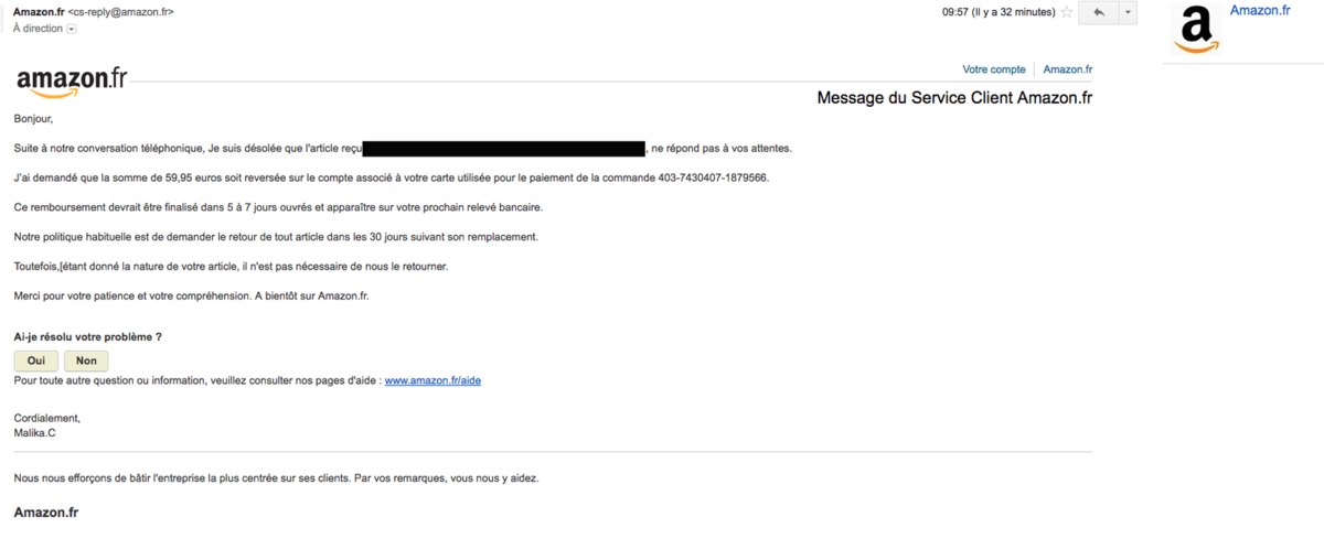 Illustration 1 Ecommerce : Service clients Amazon, la pieuvre a-t-elle perdue la raison ?