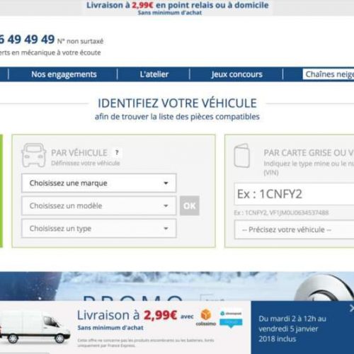 Illustration 1 Site Ecommerce : Oscaro dans la tourmente, Autodistribution sur les rangs ?