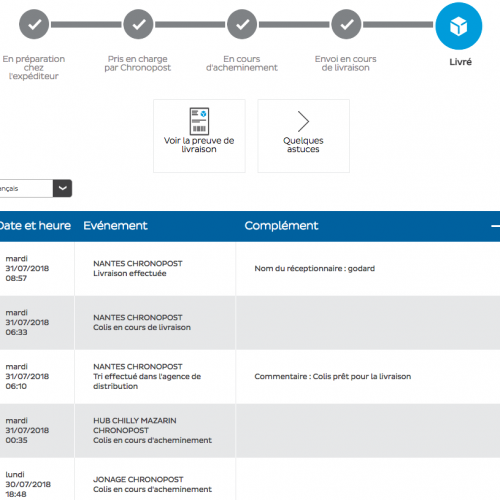 Illustration 1 [TRANSPORT ECOMMERCE] La déplorable prestation de Chronopost en matière de livraison