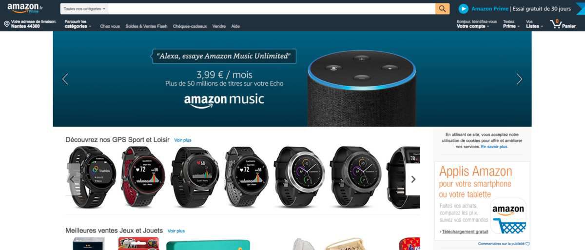 [MARKETING WEB] Amazon déploie sa régie publicitaire afin d'accroître ses revenus