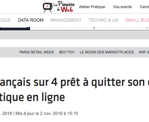 Illustration 1 [RIDICULE] "Un Français sur 4 prêt à quitter son emploi pour lancer sa boutique en ligne"