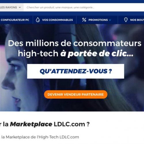 Illustration 1 [ECOMMERCE] Le groupe LDLC ouvre sa place de marché afin d'ajouter 100 000 références à son catalogue