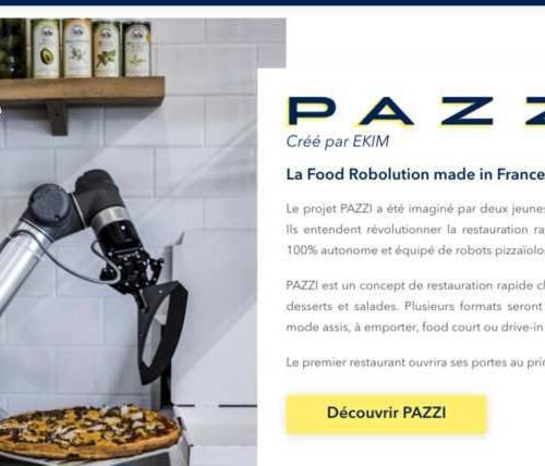 Illustration 1 [FOODTECH] La start-up Pazzi (ex-EKMI) lève 10 Millions d'euros pour sa pizzeria autonome