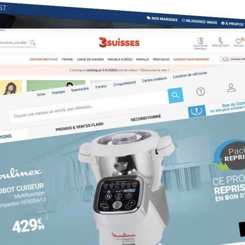 Illustration 1 [ECOMMERCE] Les 3Suisses en négociations exclusives pour la reprise de RueDuCommerce