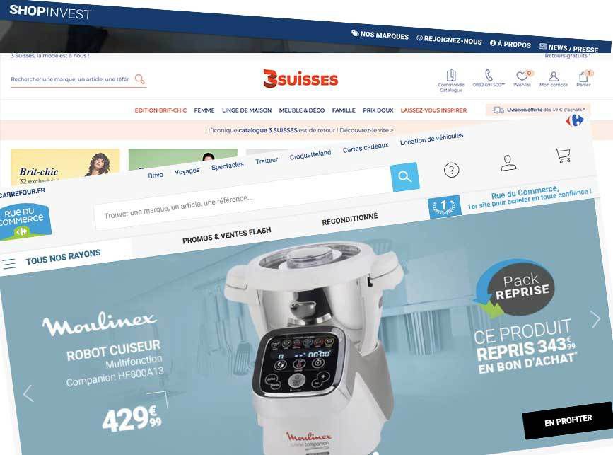 Illustration 1 [ECOMMERCE] Les 3Suisses en négociations exclusives pour la reprise de RueDuCommerce