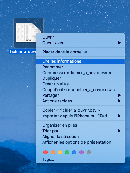 comment changer l'application par défaut sur Mac