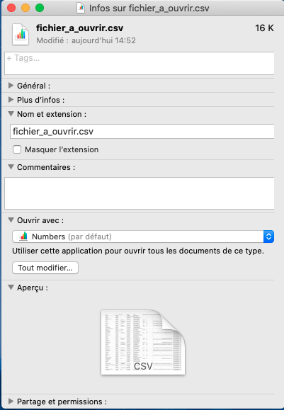 Comment faire pour changer l'application d'ouverture d'un logiciel sur Mac