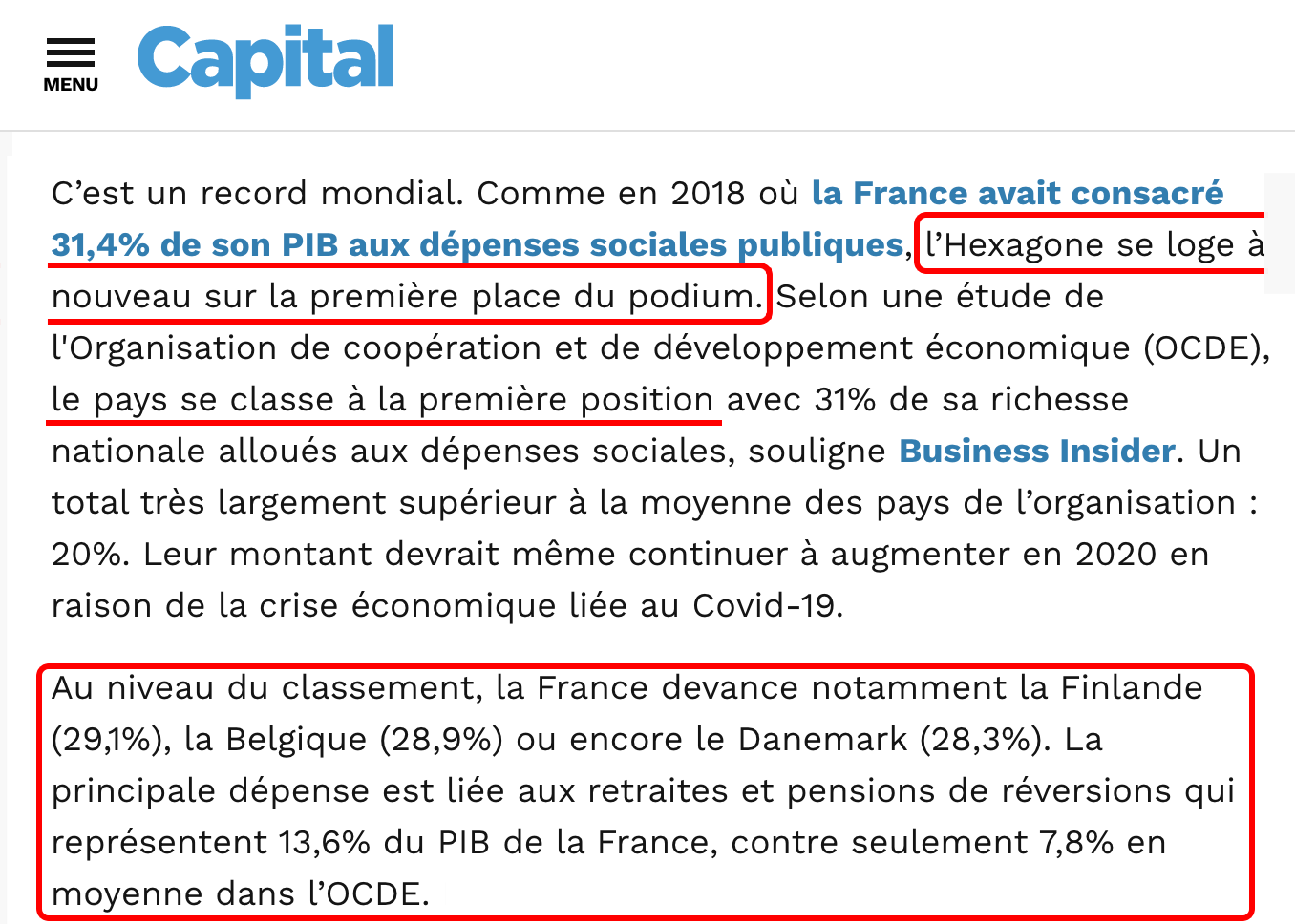 La france pays le + redistributif au monde