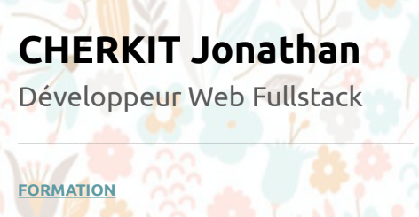 Jonathan CHERKI